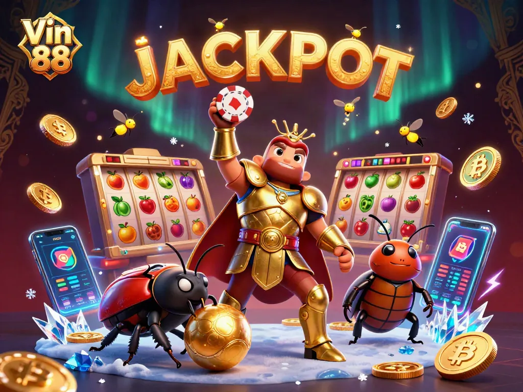 Experience thrilling gameplay at Vin 88 with jackpot wins in vibrant casino style.