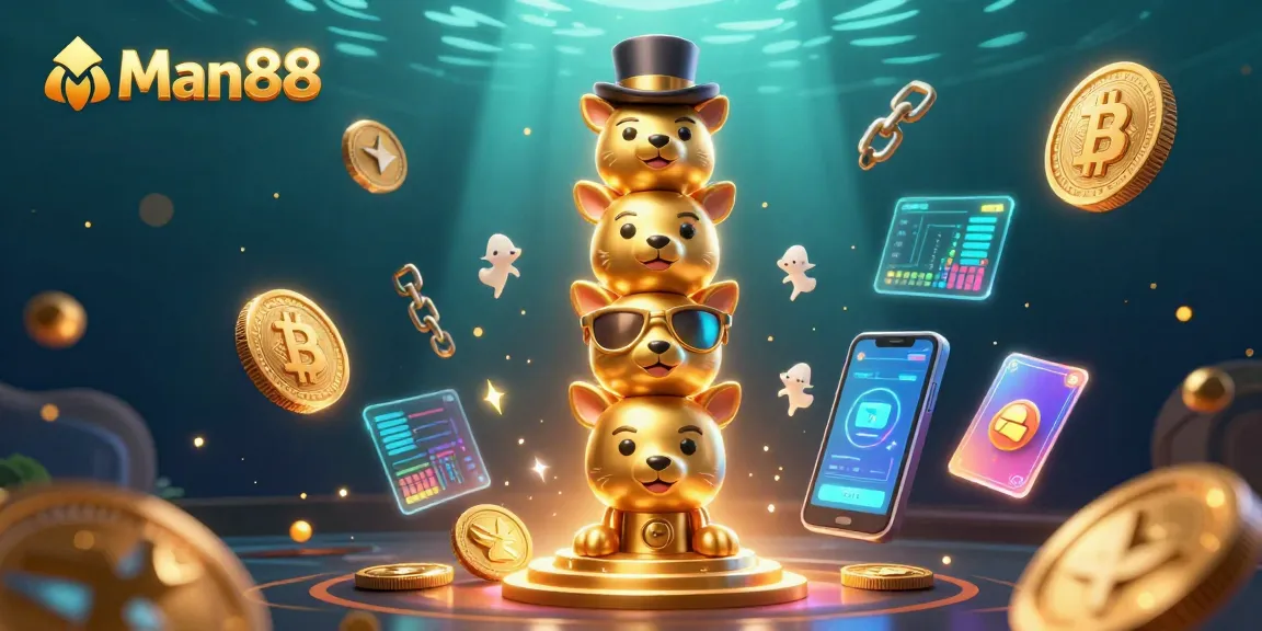 Engage with Man88 through vibrant casino-themed visual featuring dynamic elements.